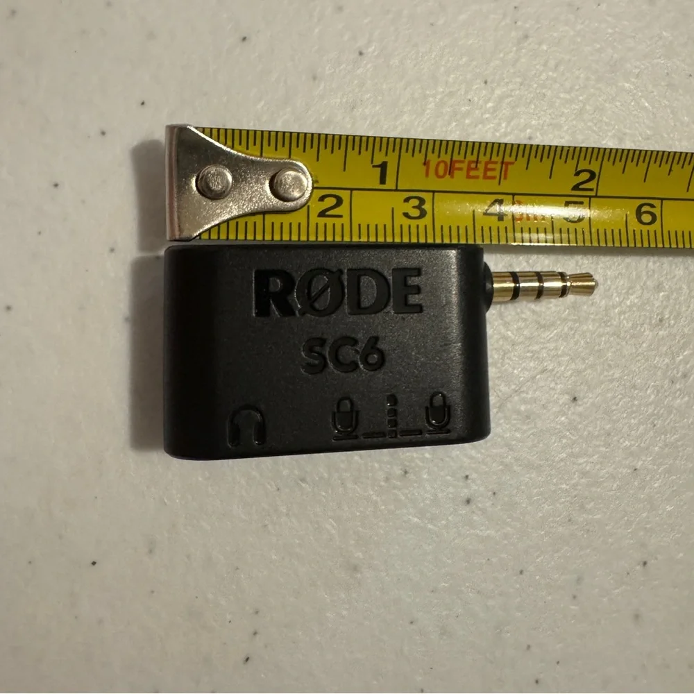 Rode SC6 Dual TRRS Input and Headphone Output for Smartphones